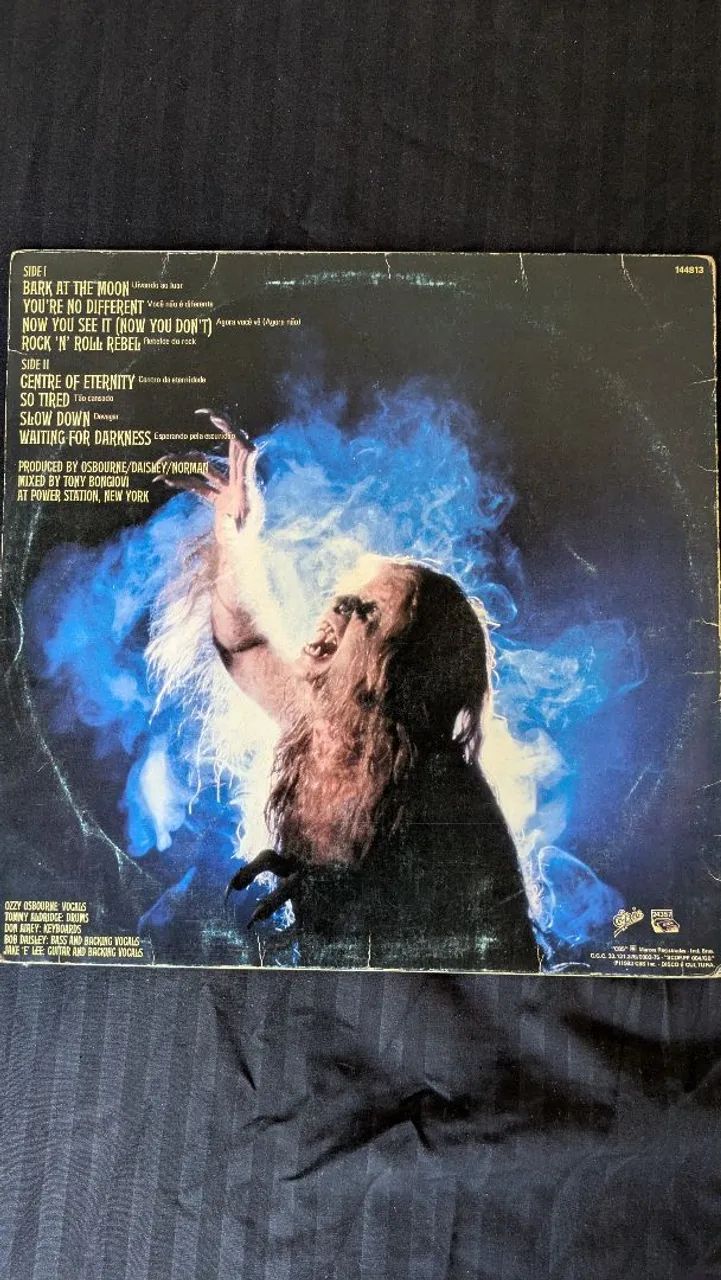 Vinil Ozzy Osbourne Bark at the Moon - Foto 3