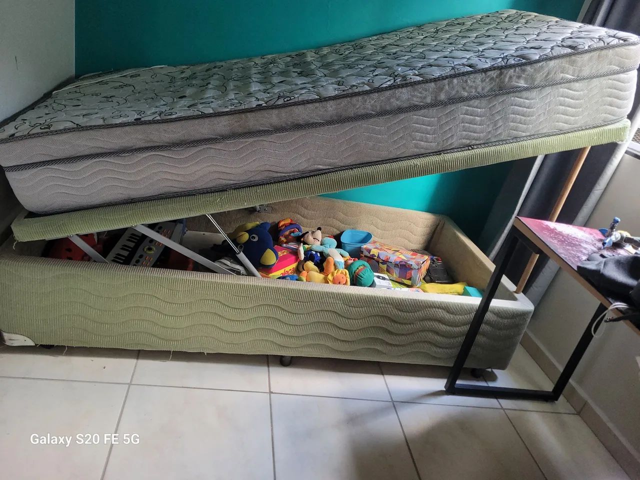 Cama Box solteiro com baú  - Foto 2