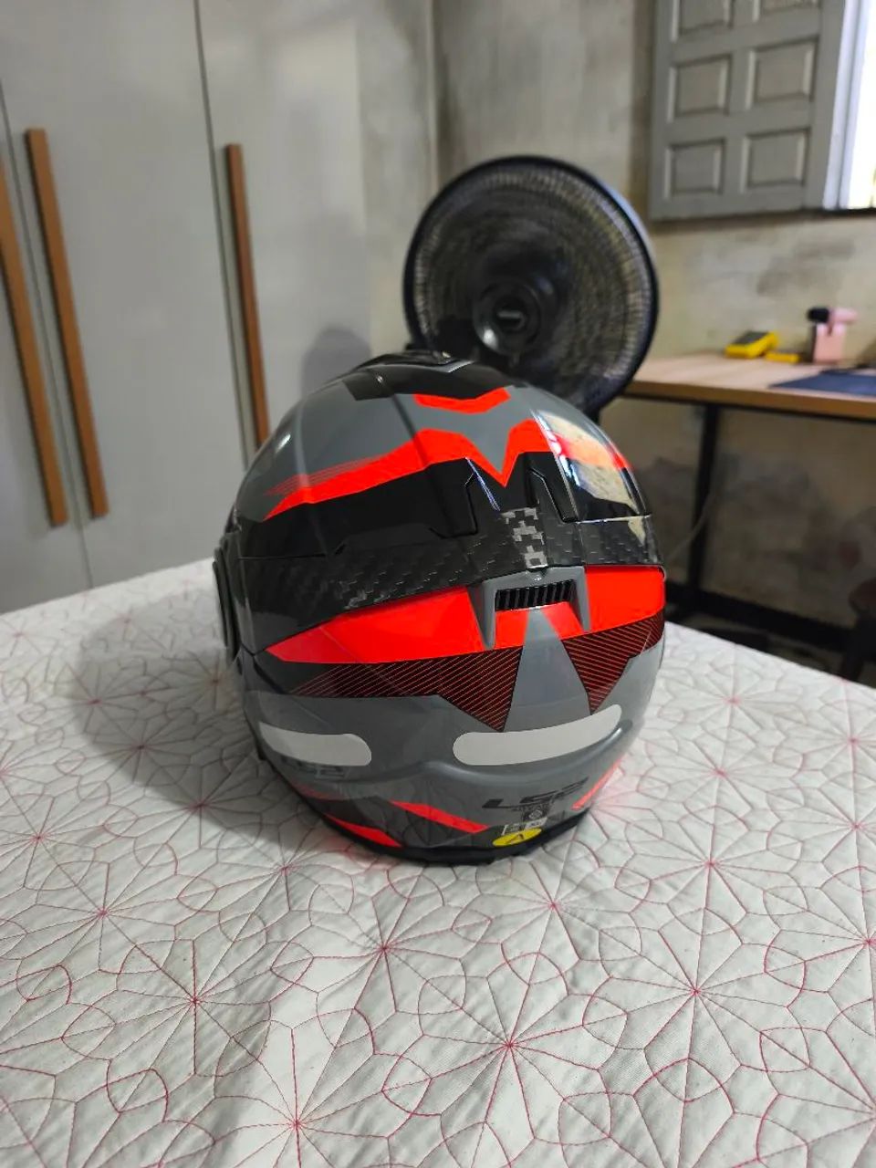 Capacete LS2 advant 2 tem conversa no valor - Foto 4