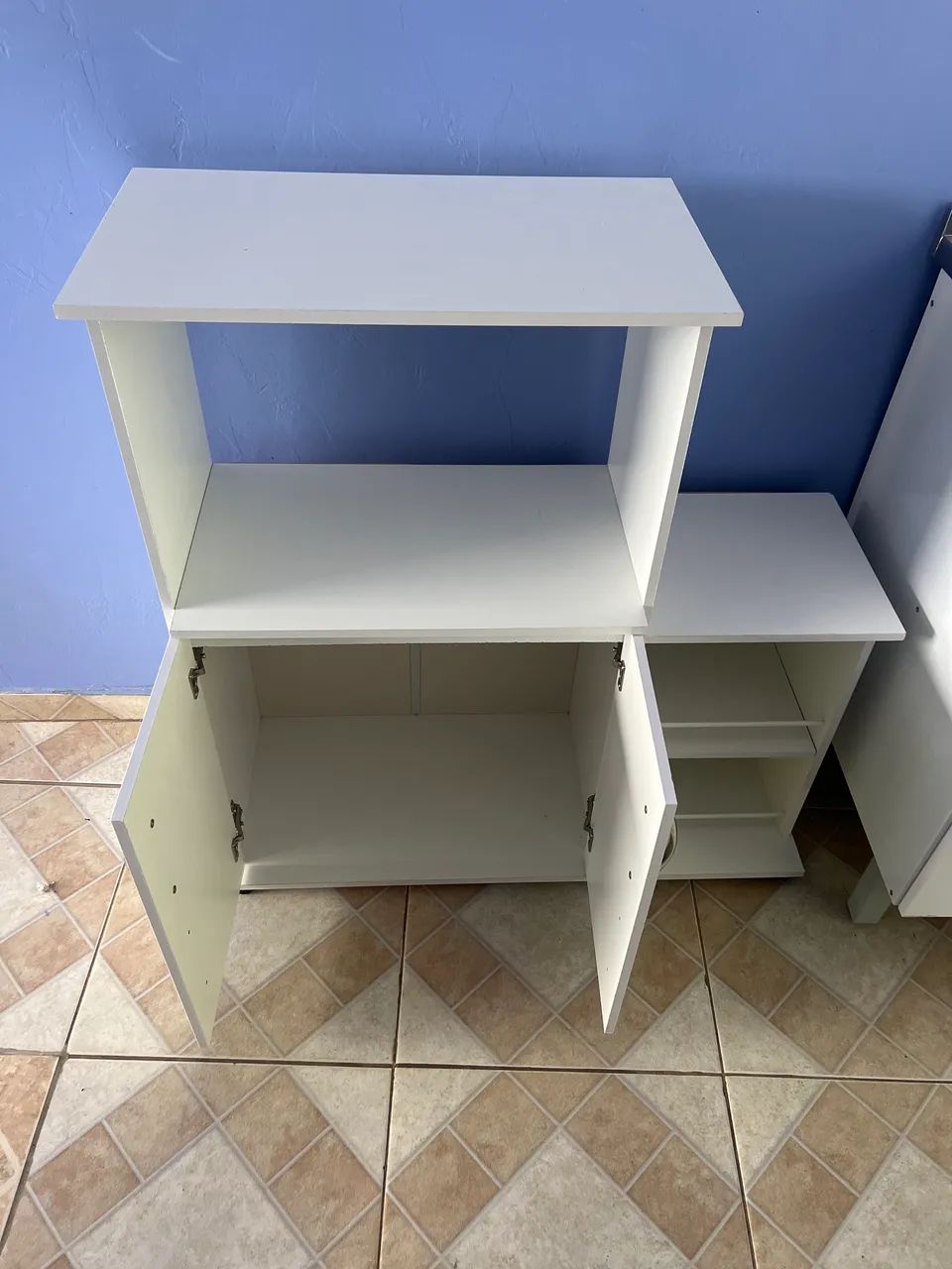 Bancada com Bancada Suporte Forno e Microondas  - Foto 2