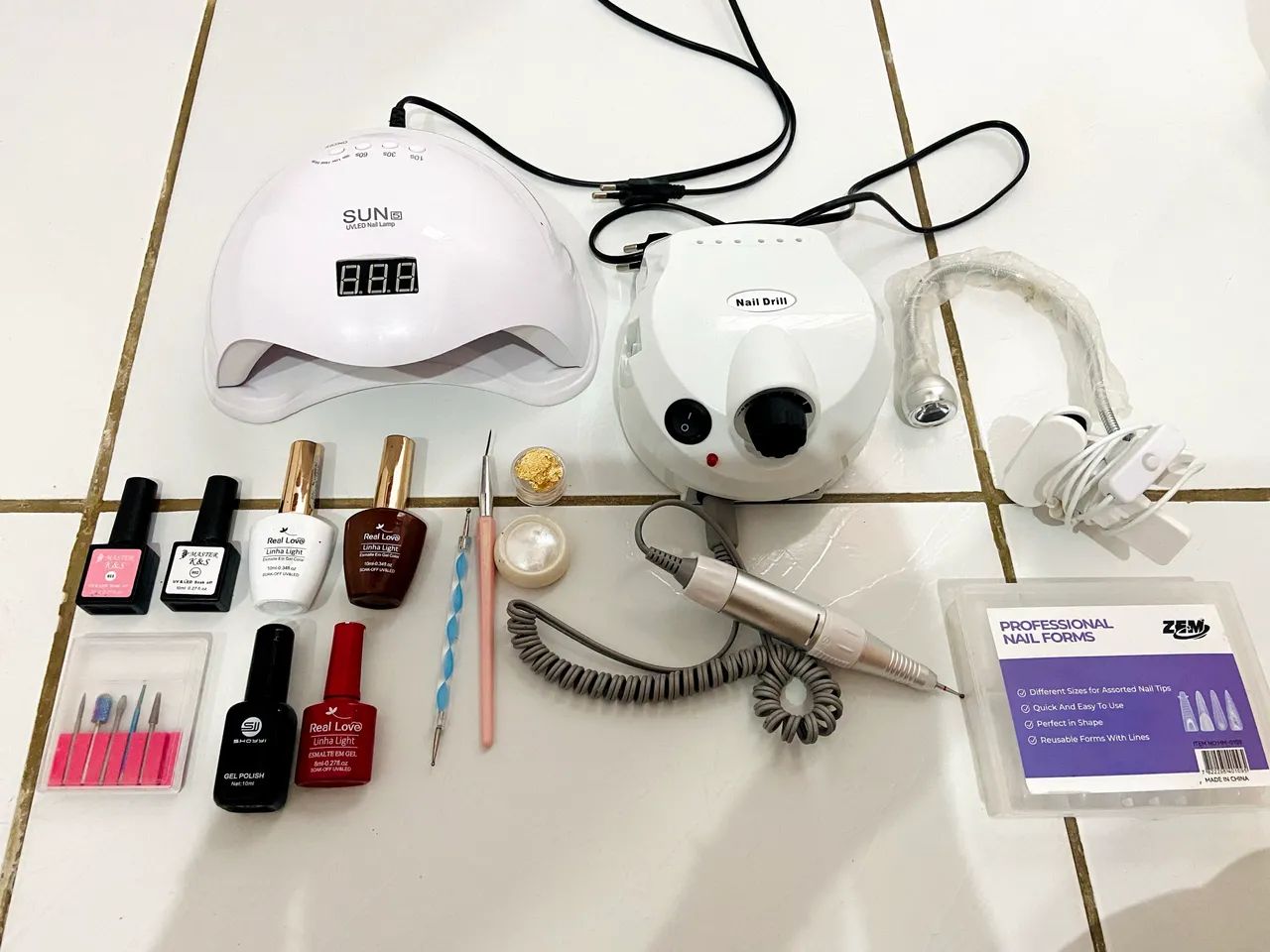 Kit nails/ motor porquinho