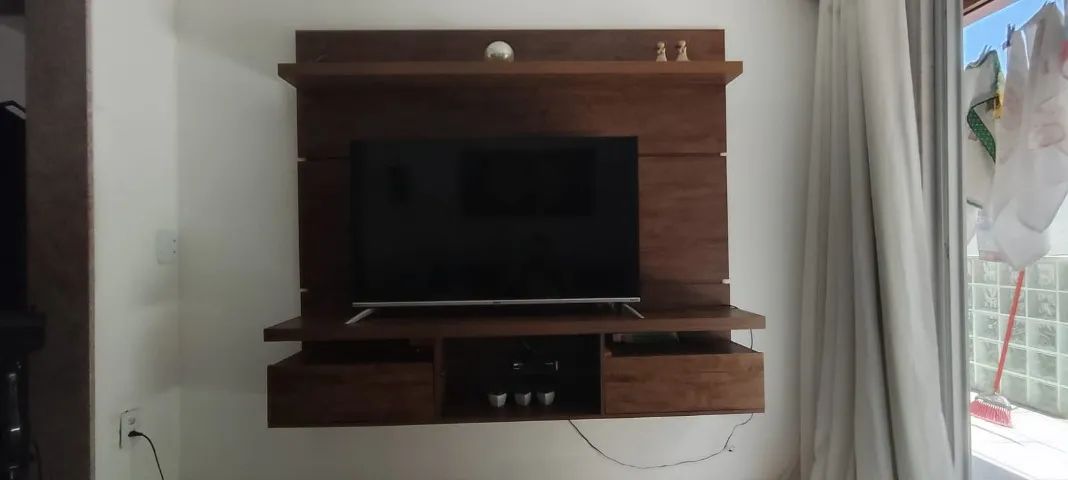 Painel de TV com rack