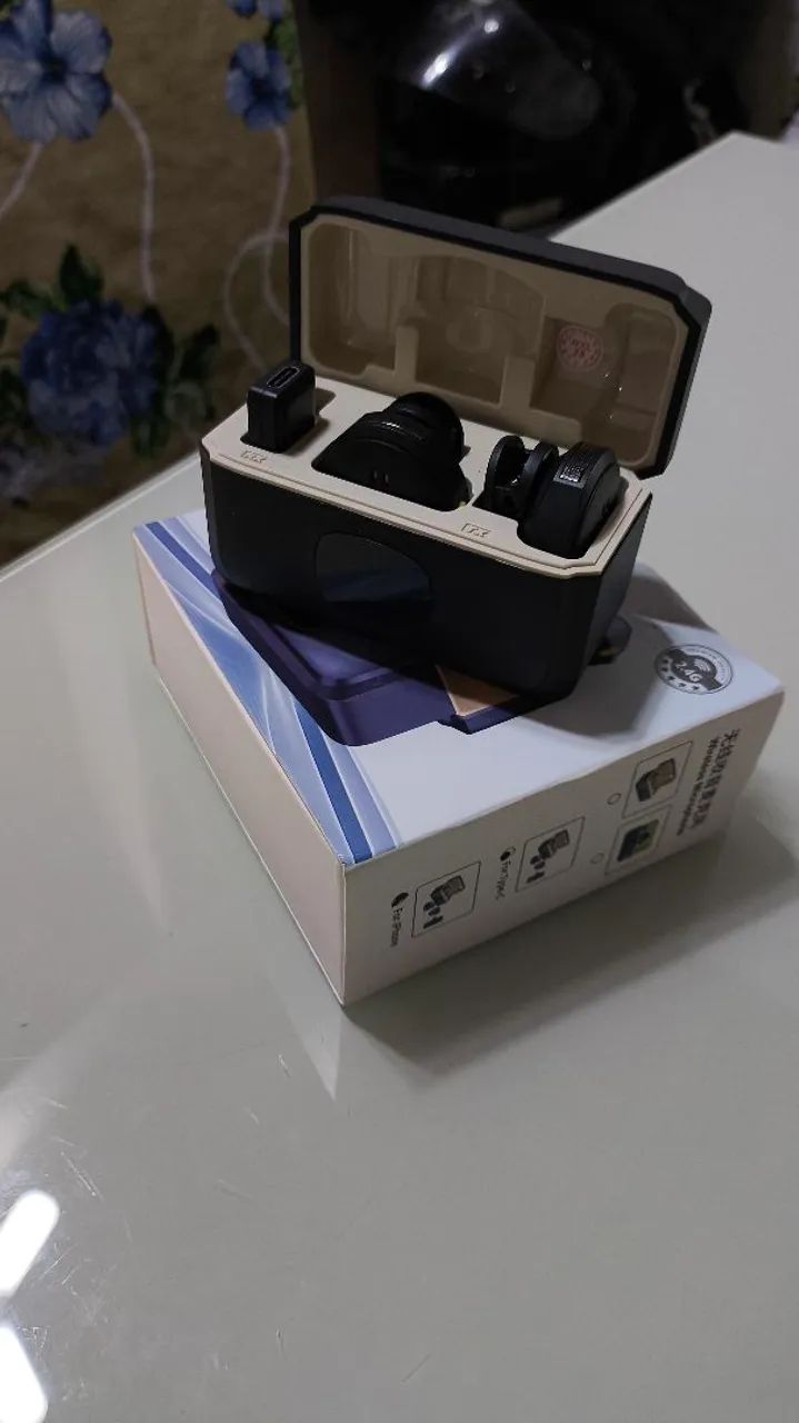 Vende se microfone de lapela novo!! - Foto 3