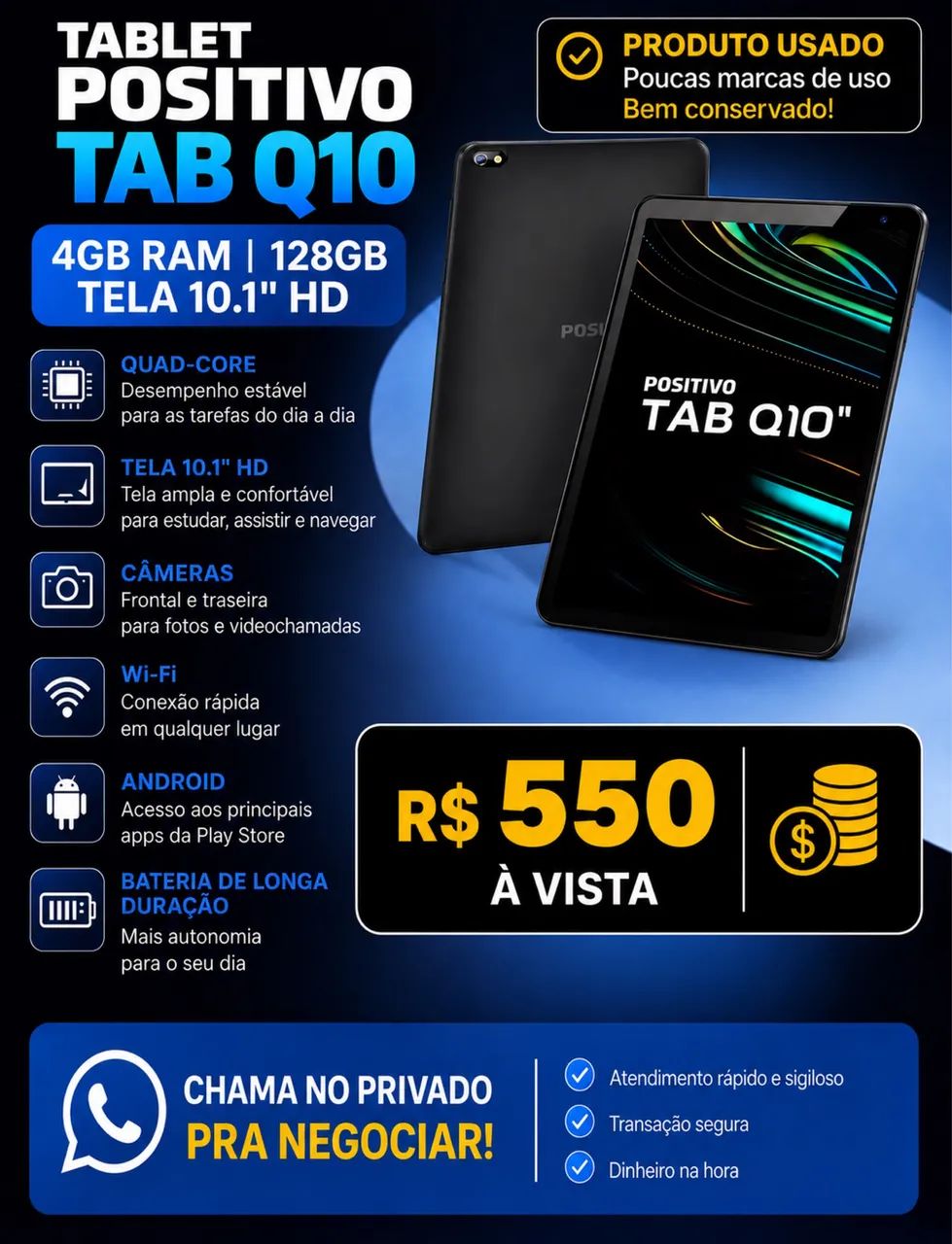 Tablet Positivo Q10 - Foto 4