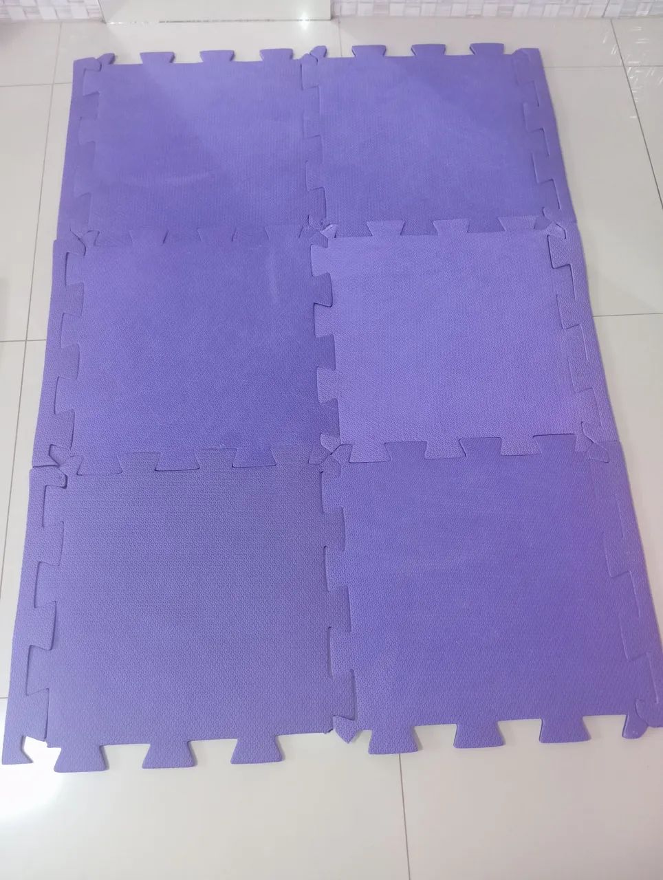 Kit 6 tatames roxo  - Foto 2
