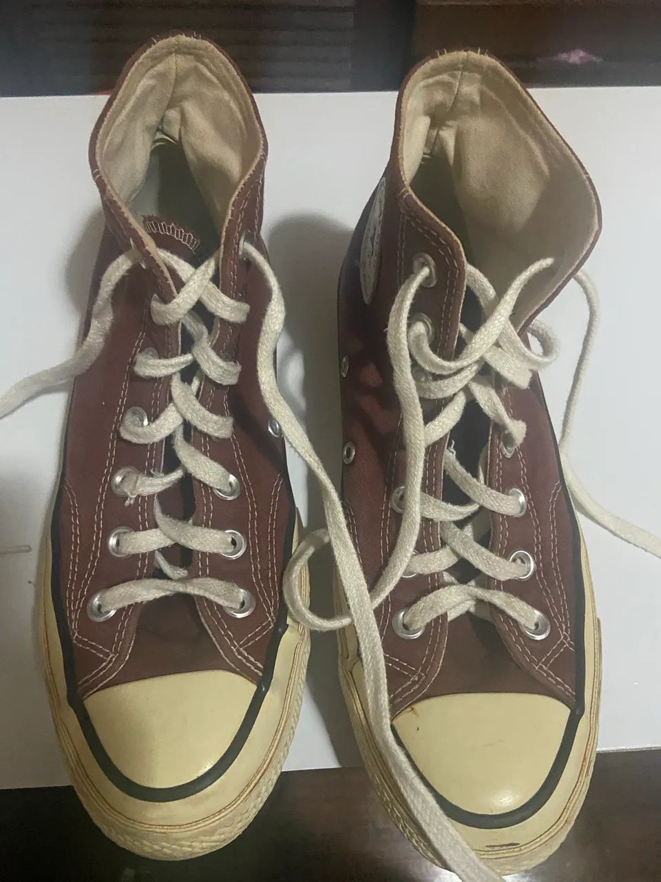 Tênis All Star marrom - Foto 4