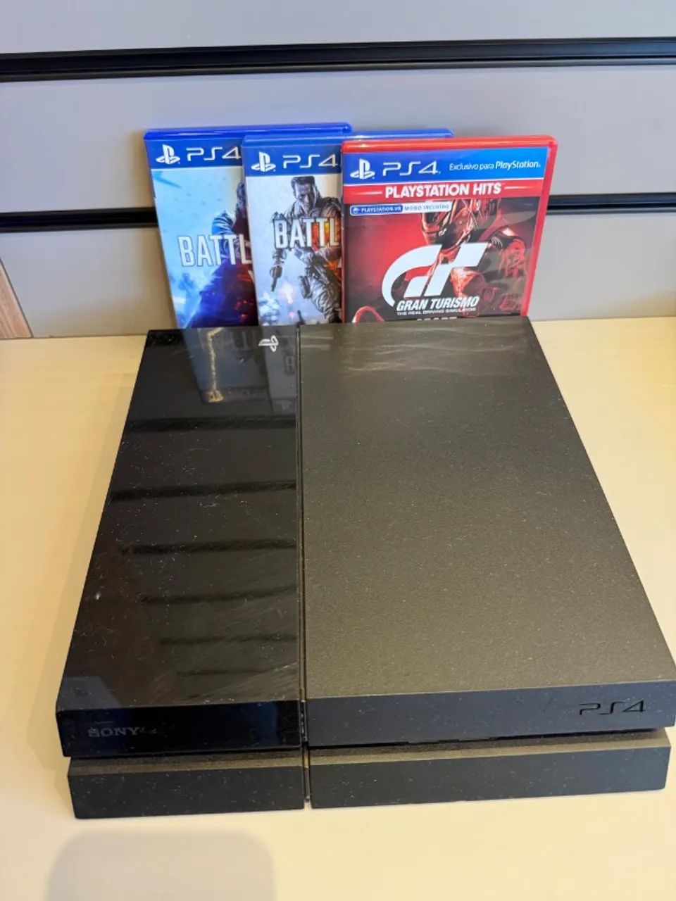 VIDEO GAME ZERO PS4 FAT COM JOGOS - Foto 2