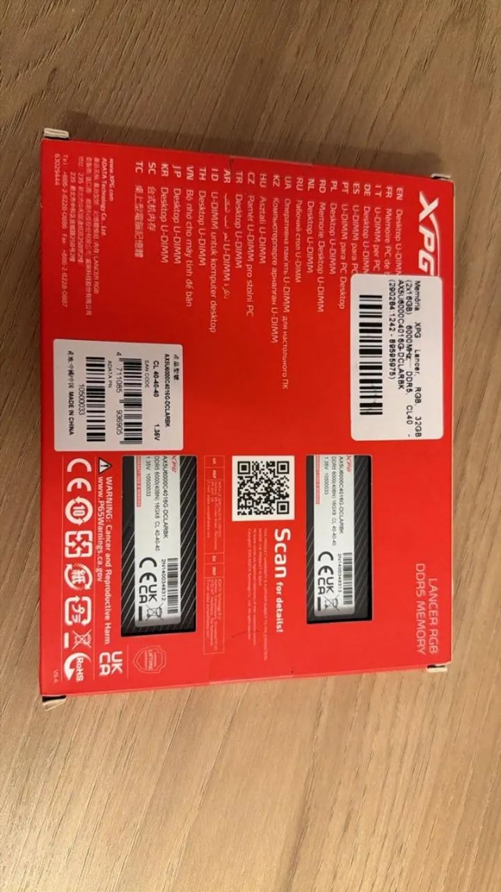 Memória Xpg Lancer 2x16GB Ddr5 6000mhz - Foto 2
