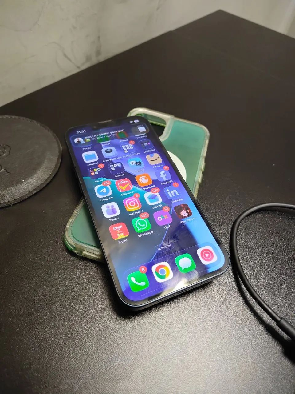 iPhone 13 256gb Midnight - Foto 4