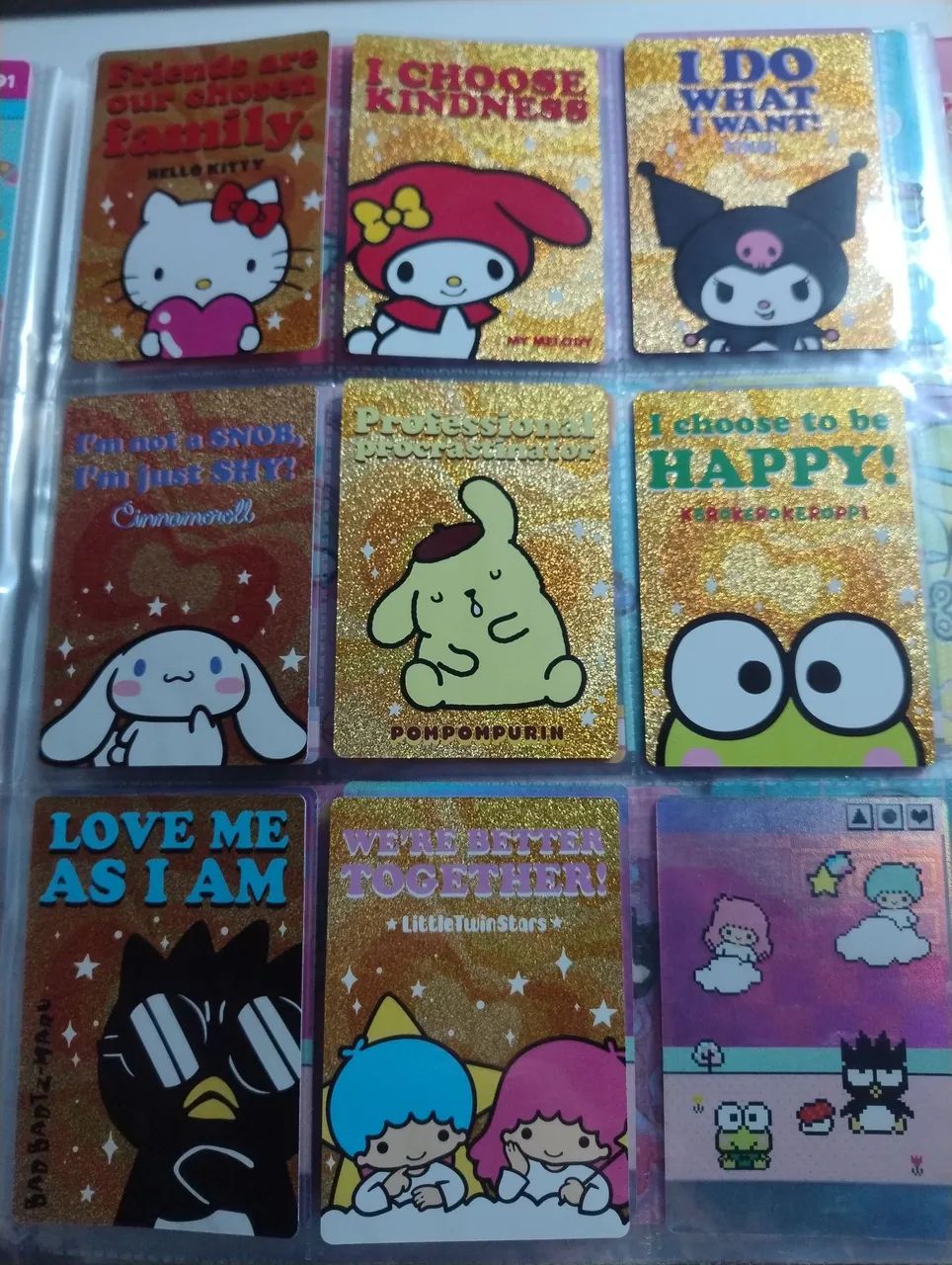Cards Hello Kitty And Friends!!! Cards que a maioria não quer nem vender... - Foto 3