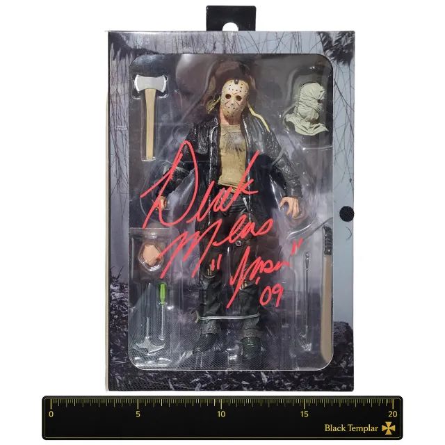 Friday The 13th "Derek Mears Jason 2009" certificado JSA - NECA Action Figure
