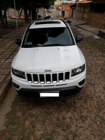 Jeep Compass Sport 2.0 + Banco de Couro/Central multimídia - Foto 5