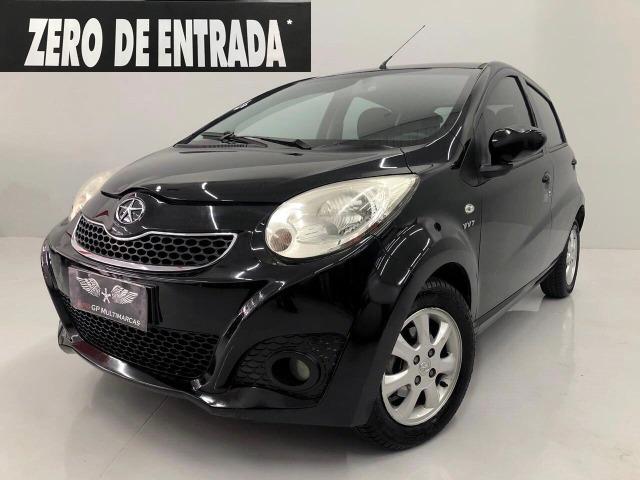 Jac J2 hatch preto 2014 1.4 16V 5p Mec completo
