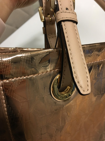 bolsa michael kors rose gold