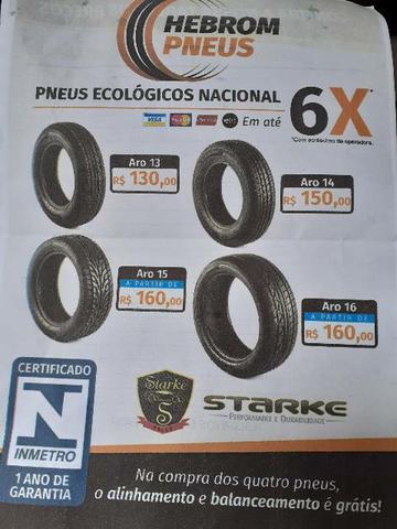 PNEU C/ MAIOR ESTOQUE VOCÊ ENCONTRA AQUI ## HEBROM PNEUS ## - Foto 2