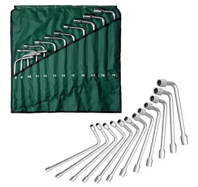 Jogo de chave biela sata 8 A 19 profissional 