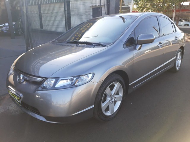 HONDA CIVIC 1.8 LXS AUTOMÁTICO FLEX 2007/2007 COMPLETO