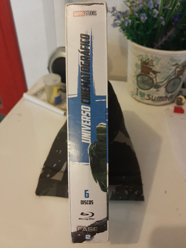 Blu Ray - Box Universo Cinem. Marvel Fase 2 - Foto 3