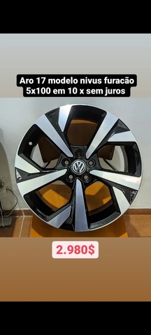 Rodas 14 15 17 18 20 novas na caixa em 10 x sem juros - Foto 9