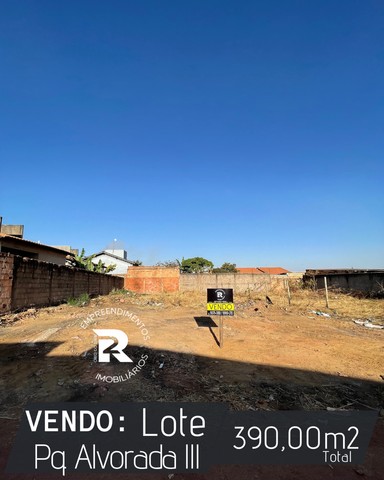 Vendo Lote no Parque Alvorada llI, Luziânia/GO