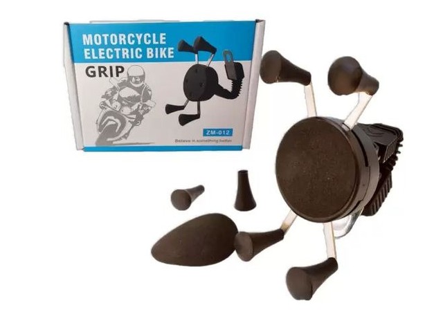 Suporte De Celular GPS Para Moto Universal Garra de Ferro modelo Aranha 