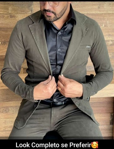 Blazer Masculino Super Slim 
