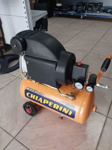 Compressor de ar 7,6Pés 21L 2hp Monofásico Chiaperini (Loja/Novo) - Foto 6