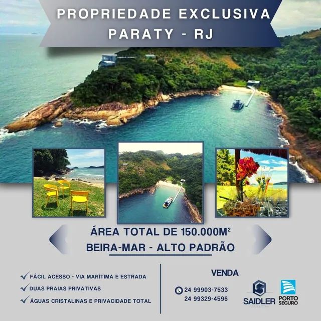 Propriedade exclusiva em Paraty RJ 