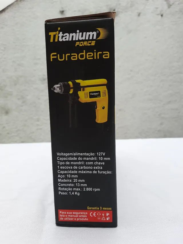 Furadeira de impacto 500w, nova na embalagem  - Foto 2