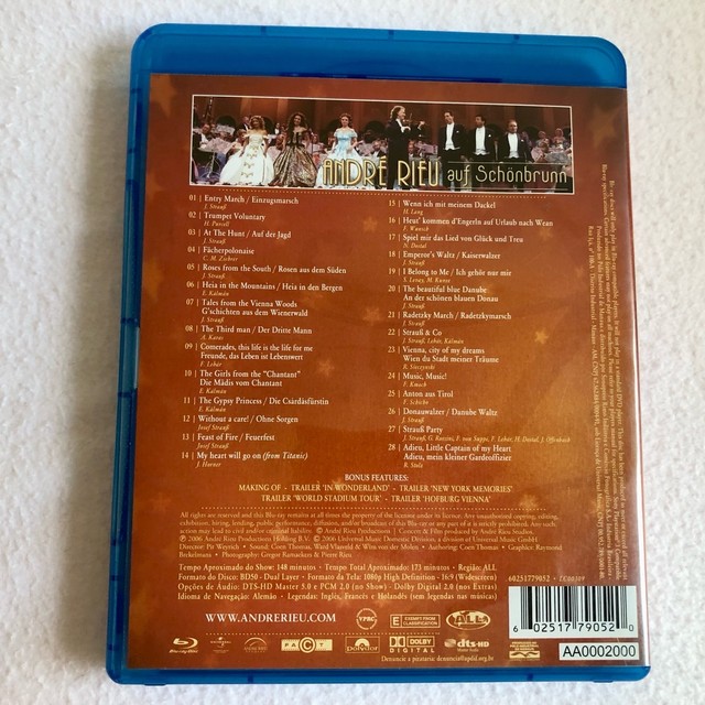 Blu-ray Disc André Rieu at Shönbrunn, Vienna - Foto 3