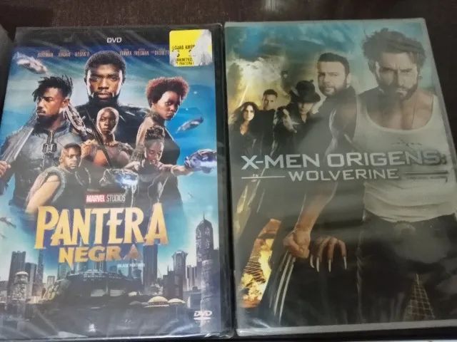 Dvds lacrados Marvel dc Batman vingadores Deadpool pantera negra hulk - Foto 4