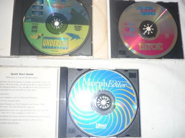 Cds Morph Editor, The Discovers E Jogos Olímpicos 96 Leia Td - Foto 2