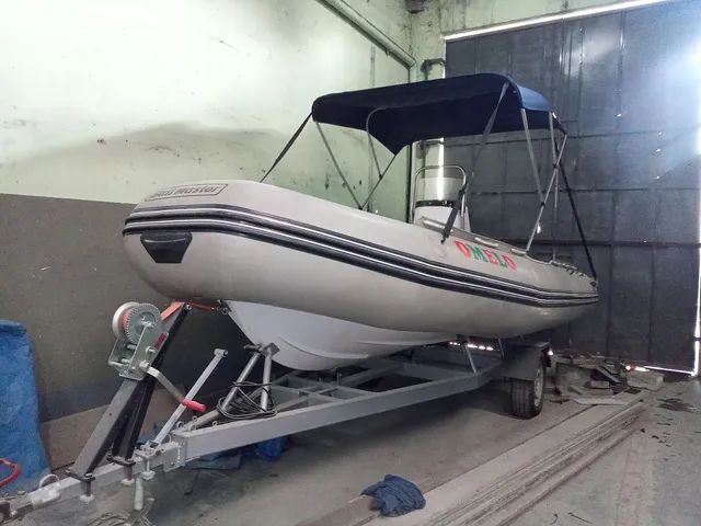 Bote inflável casco duro 5 metros sall Master 