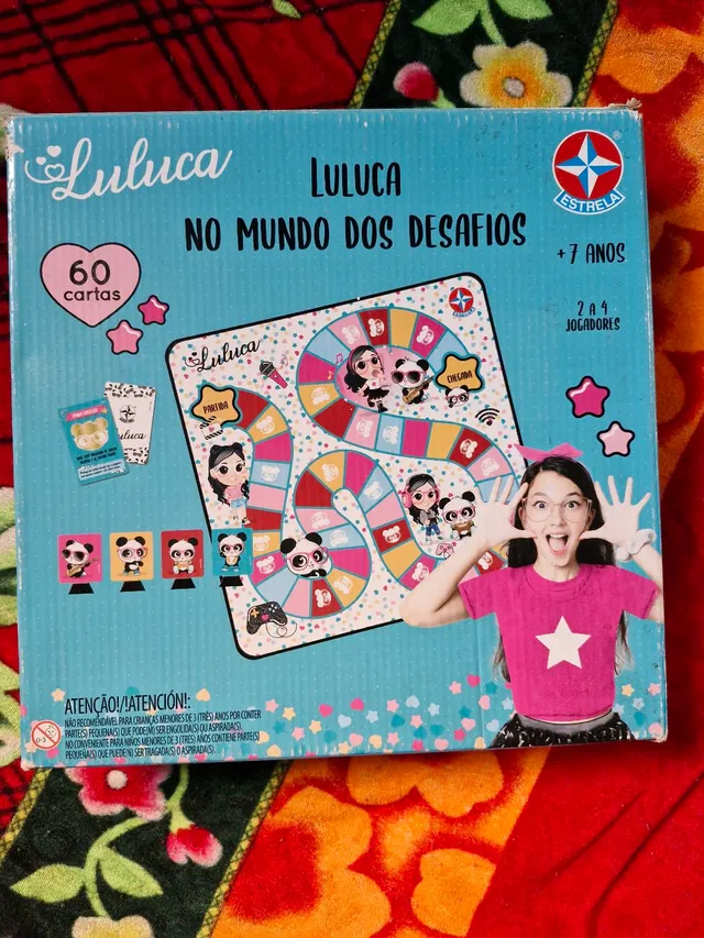 Kit Boneca Luluca + Luluca No Mundo Dos Desafios Estrela em