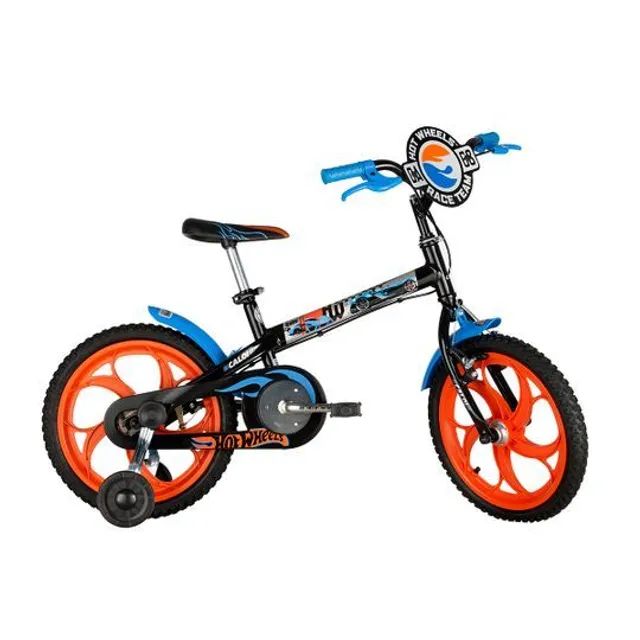 Bike aro 16 Caloi Hot Wheels<br><br>