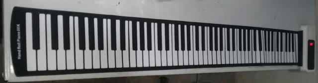 Dispositivo Teclado Musical Órgão Profissional Piano Flexível Digital  Eletrônico Portátil Teclado Infantil Instrumento Elétrico