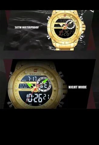 RELÓGIO NAVIFORCE ORIGINAL AH PROVA DÁGUA  - Foto 4