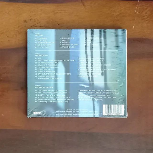 CD lacrado triplo Linkin Park Meteora 2003 importado  - Foto 2