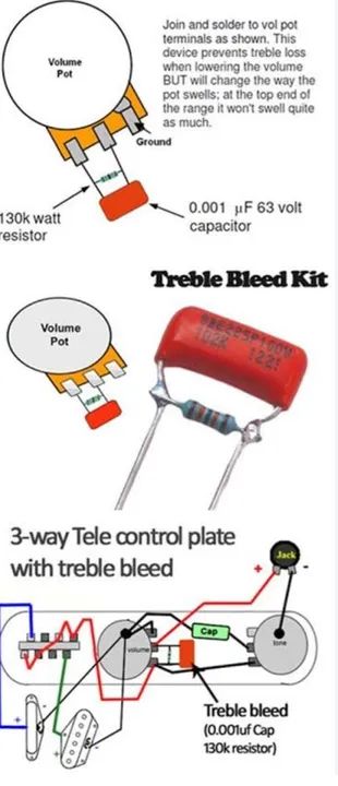 Who Uses A Treble-bleed Circuit In Their Teles - Foto 3
