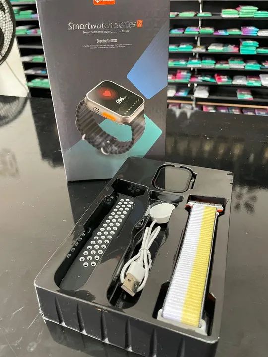 Smartwatch Série S9 Bluetooth - Novo