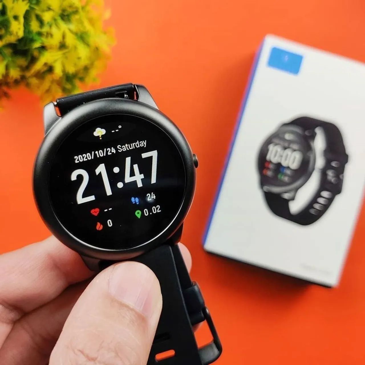 Smartwatch XIAOMI Haylou Solar LS05+BRINDE Pulseira Extra + Película/Bateria 20 dias - Foto 2