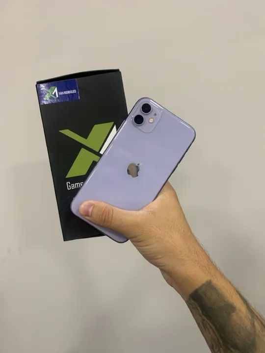 iPhone 11 lilás sem detalhes com garantia / a melhor loja  - Foto 3
