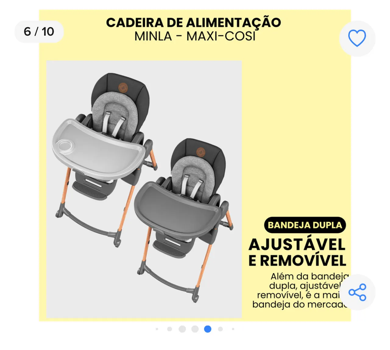 Cadeira de Alimentação Minla Maxi-Cosi