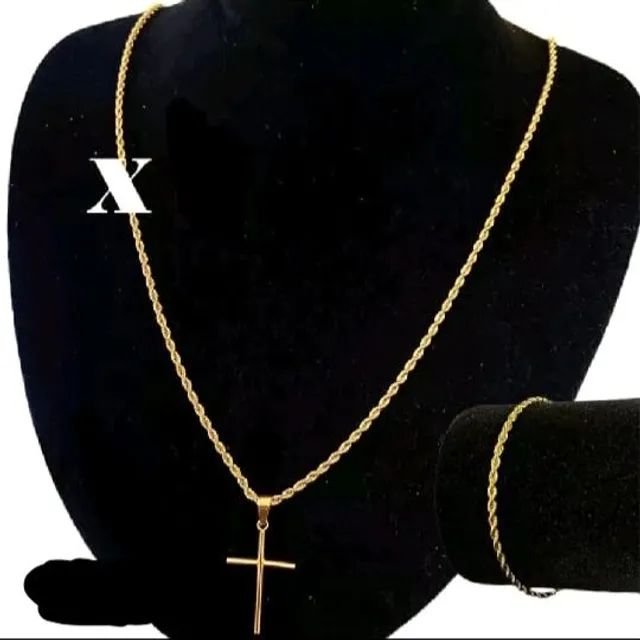 Kits masculino cordão de pulseira 