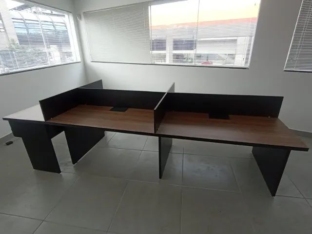 ESTAÇÃO DE TRABALHO 4 POSIÇÕES+MESA LÍDER - Foto 2