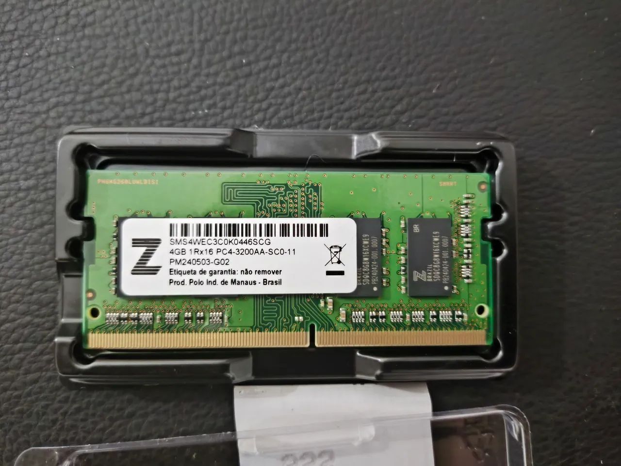 2x Memória RAM 4GB DDR4 Notebook (8GB)