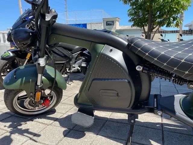 (Tx. 0,99% em até 18x no Cartão) Scooter Elétrica / MOB M8 3000w 30AH - Foto 4