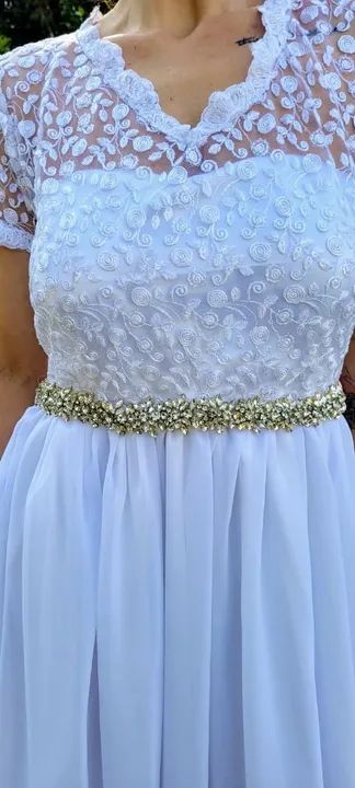 Vestido de Noiva Clássico - Foto 3