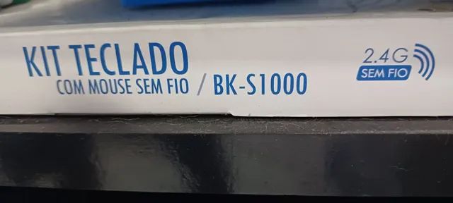 Teclado branco wireless 