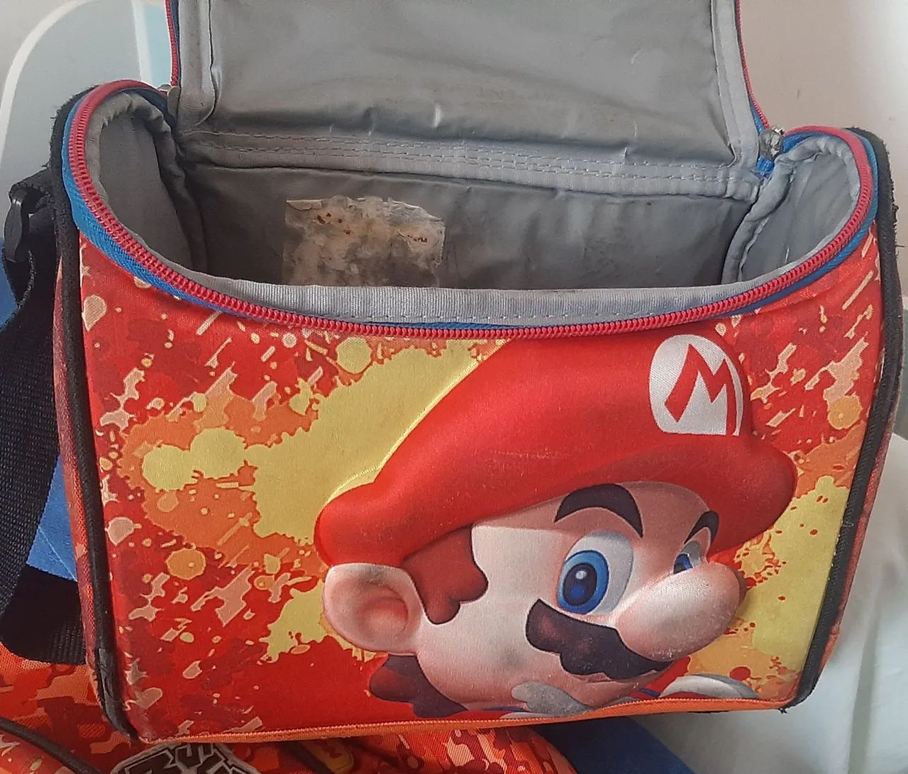 Mochila e merendeira Infantil Super Mario - Foto 3